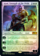 Ajani, Strength of the Pride - Foil - Promo Pack