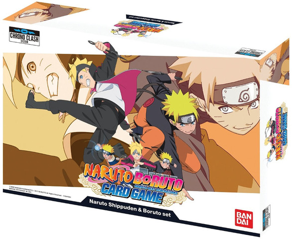 Naruto Boruto Card Game: Naruto Shippuden & Boruto Set