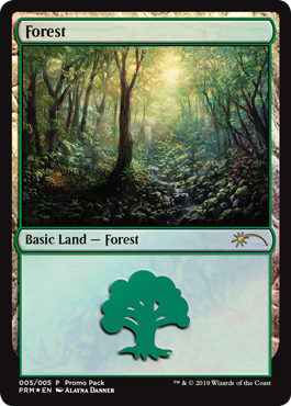 Forest (005) - Foil - Promo Pack