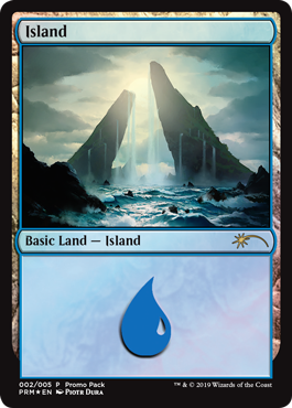 Island (002) Promo Pack - Foil