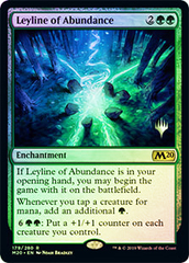 Leyline of Abundance - Foil - Promo Pack