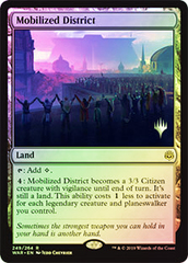 Mobilized District - Foil - Promo Pack