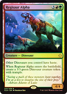 Regisaur Alpha - Foil - Promo Pack