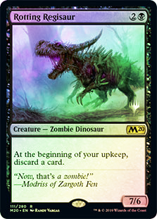 Rotting Regisaur - Foil - Promo Pack