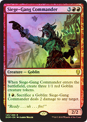 Siege-Gang Commander - Foil - Promo Pack