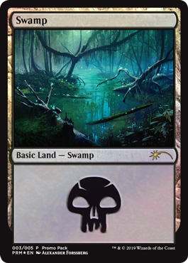 Swamp (003) - Foil - Promo Pack