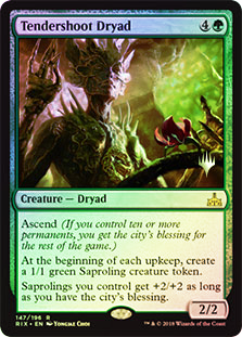 Tendershoot Dryad - Foil - Promo Pack