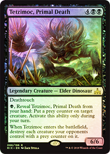 Tetzimoc, Primal Death - Foil - Promo Pack