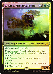 Zacama, Primal Calamity - Foil - Promo Pack