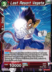 Last Resort Vegeta - BT7-010 - R