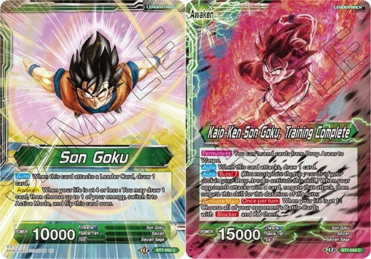 Son Goku // Kaio-Ken Son Goku, Training Complete - BT7-050 - C