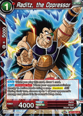 Raditz, the Oppressor - BT7-003 - UC - Foil