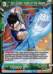 Son Gohan, Hope of the People - BT7-054 - C - Pre-release (Assault of the Saiyans)