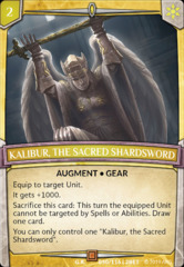 Kalibur, the Sacred Shardsword