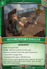 Monarch's Sky Dagger