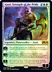 Ajani, Strength of the Pride - Foil - Prerelease Promo