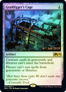 Grafdiggers Cage - Foil - Prerelease Promo