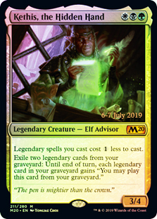 Kethis, the Hidden Hand - Prerelease Foil