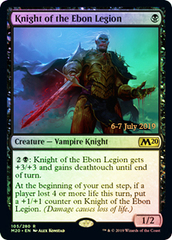 Knight of the Ebon Legion - Foil - Prerelease Promo