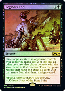 Legions End - Foil - Prerelease Promo