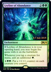 Leyline of Abundance - Foil - Prerelease Promo