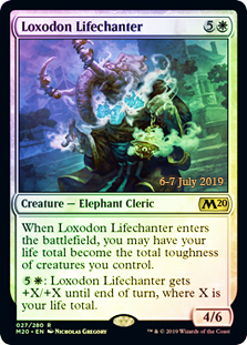 Loxodon Lifechanter - Foil - Prerelease Promo