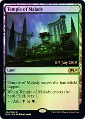 Temple of Malady - Foil - Core Set 2020 Prerelease Promo