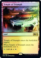 Temple of Triumph - Foil - Core Set 2020 Prerelease Promo