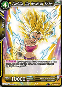 Caulifla, the Resilient Sister - BT7-084 - C