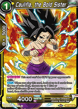 Caulifla, the Bold Sister - BT7-085 - UC