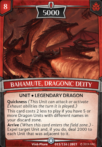 Bahamute, Dragonic Deity