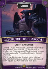 Gigath, the First Gargoyle