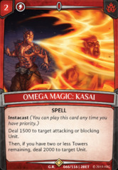 Omega Magic: Kasai