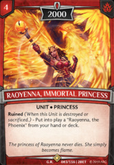 Raoyenna, Immortal Princess