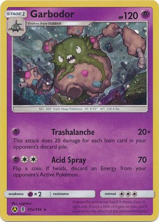 Garbodor - 51a/145 - Alternate Art Cosmos Holo Promo