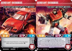 Sergeant Overdrive - Special Ops Strategist - 2019 SDCC Promo