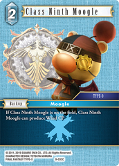 Class Ninth Moogle - 9-033C - Foil