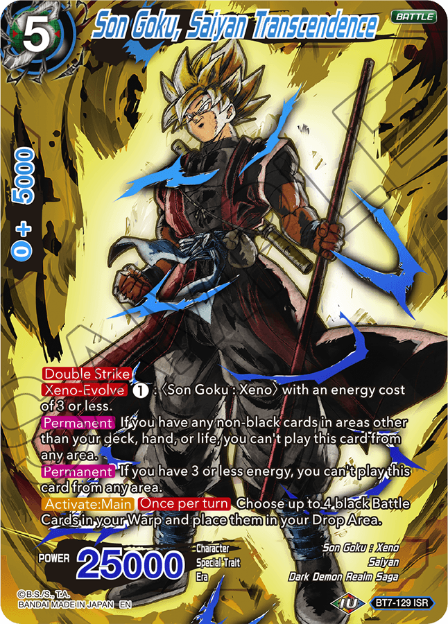 Son Goku, Saiyan Transcendence - BT7-129 - ISR