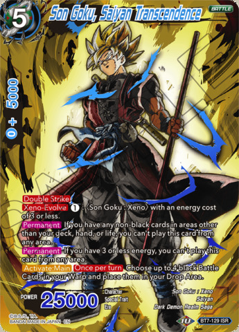 Son Goku, Saiyan Transcendence - BT7-129 - ISR