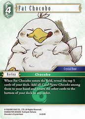 Fat Chocobo - 9-051R - Foil