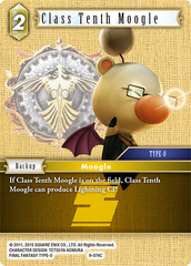 Class Tenth Moogle - 9-074C - Foil