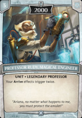 Professor Rudy, Magical Engineer