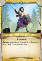 Auron, the Golden Rose Knight