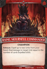 Raine, Mournful Commander