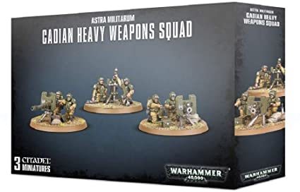 Astra Militarum: Cadian Heavy Weapon Squad