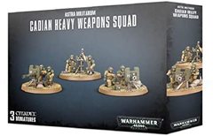 Astra Militarum Cadian Heavy Weapon Squad