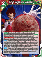 King Vegeta's Dynasty - SD9-05 - ST