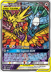 Moltres & Zapdos & Articuno GX - SM210 - SM Black Star Promo