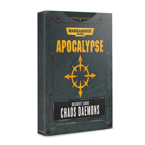 Apocalypse Datasheets: Chaos Daemons (English)