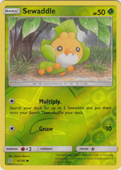 Sewaddle - 6/236 - Common - Reverse Holo